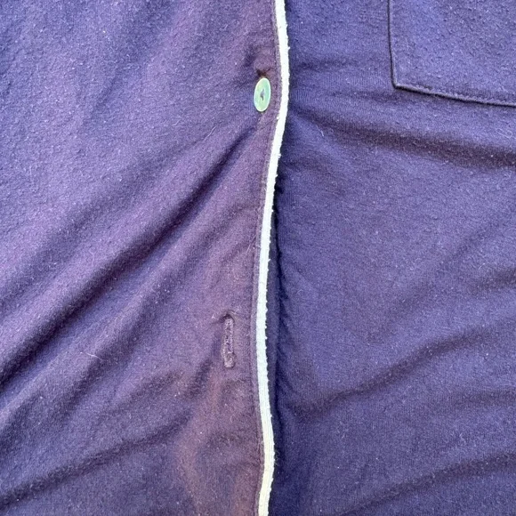 Eberjey Gisele TENCEL™ Modal Relaxed Short PJ Set Plum Size S - Picture 6 of 6